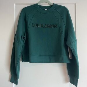 NWT Lululemon Oversized Scuba Crewneck XS/S